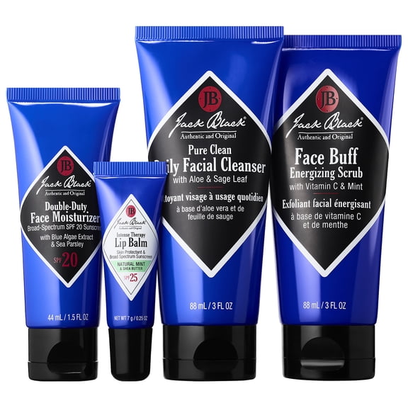Jack Black Skin Saviors 4-Step Regimen Set