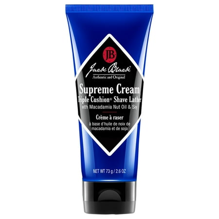 Jack Black Supreme Cream Triple Cushion Shave Lather, 2.6 oz