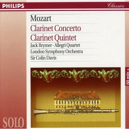 Jack Brymer - Clarinet Concerto K 622 / Clarinet Quintet K 581 [COMPACT DISCS]