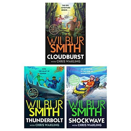 Jack Courtney Adventures Series 3 Books Collection Set by Wilbur Smith ...