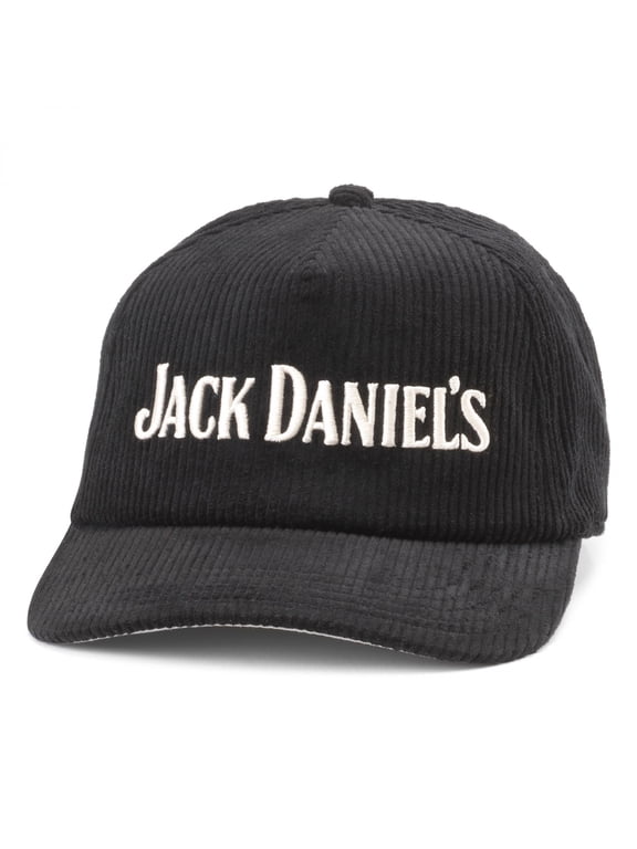 Classic Logo Embroidered Corduroy Adjustable Hat