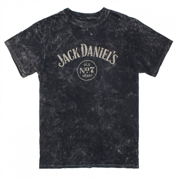 Jack Daniel's Classic Logo Mineral Wash T-Shirt-Small