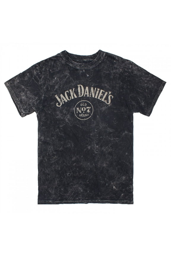 Jack Daniel's Classic Logo Mineral Wash T-Shirt-Small