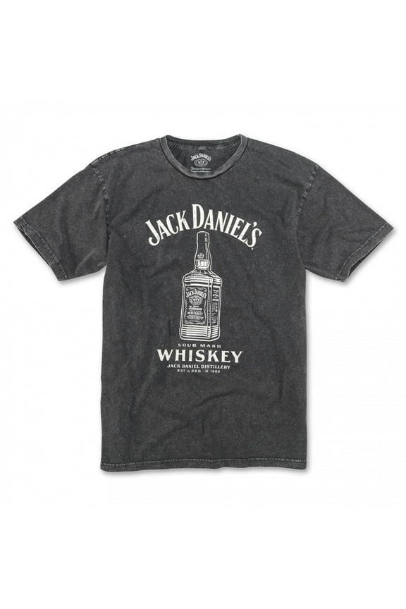 Jack Daniel's Sour Mash Whiskey Black T-Shirt-Medium