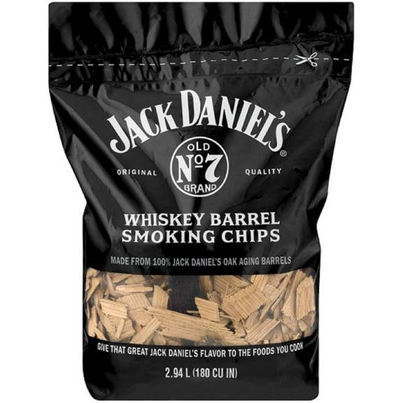 Jack Daniel's 01749 BBQ Smoking Chips, 1 pack, Black