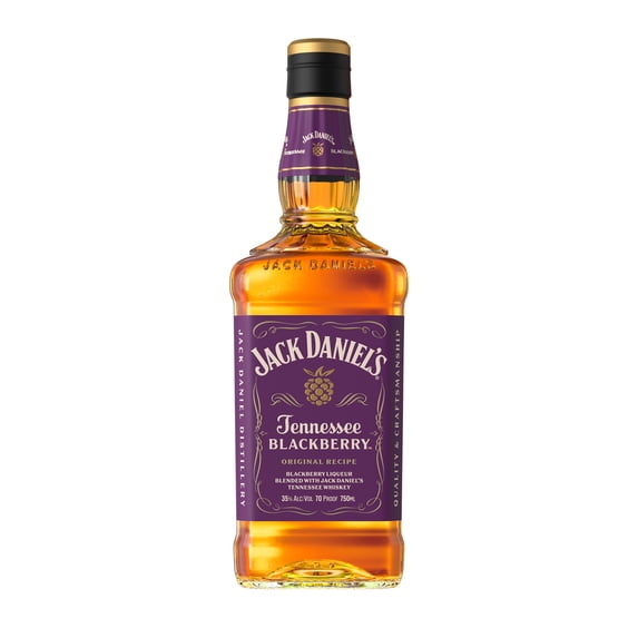 Jack Daniel's Tennessee Blackberry Whiskey Specialty, 750 ml Bottle, 35% ABV