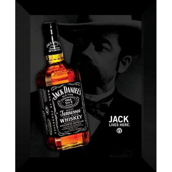 Jack Daniel's (Bottle) 20x24 Framed Art Print.