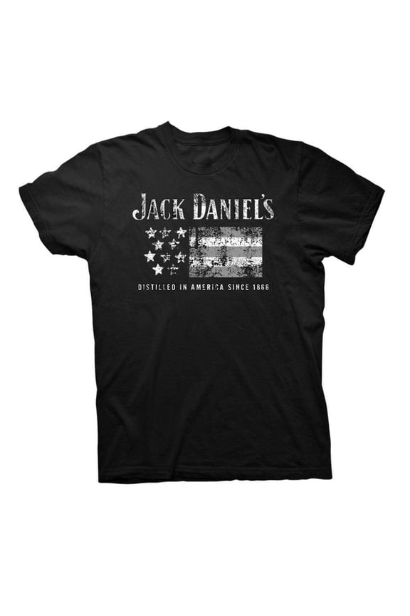 Men's Short Sleeve Abstract Flag Tee