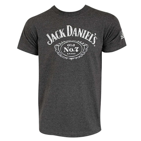Jack Daniel's Men's Short Sleeve Cartouche Tee