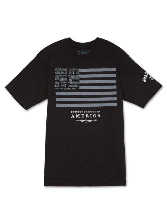 Men's Short Sleeve Jack and Stripes Tee