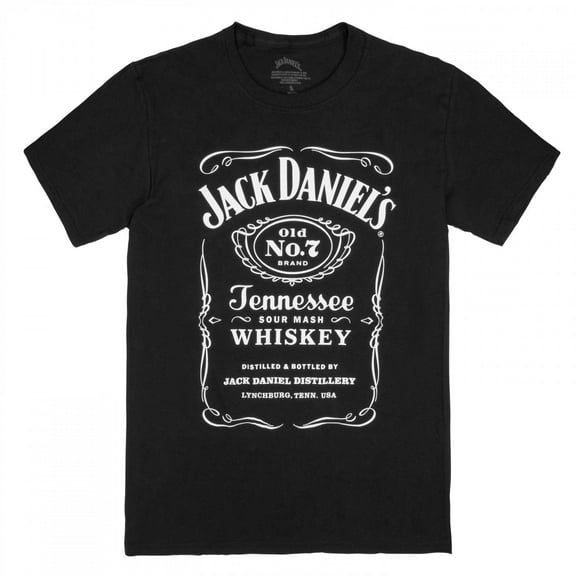 Jack Daniel's Men's Short Sleeve Label Tee
