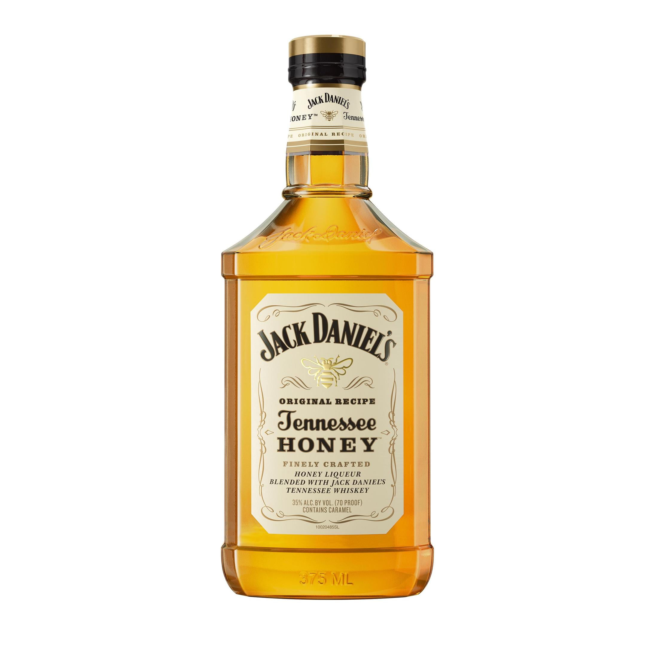 Jack Daniel's Tennessee Honey Flavored Whiskey Specialty, 375 ml Bottle, 35% ABV