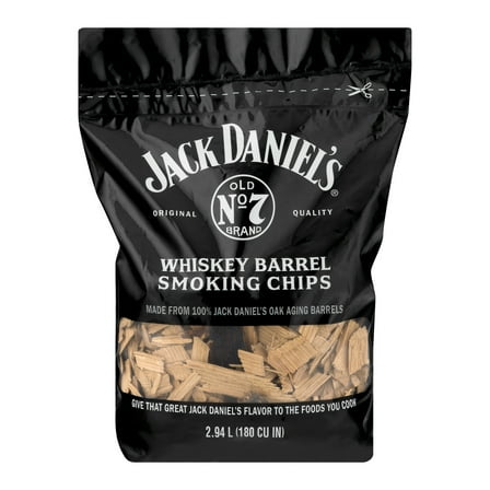 Jack Daniel's Tennessee Whiskey Barrel Smoking Chips 180 Cubic Inches