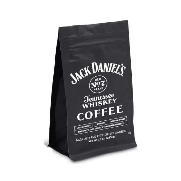 Jack Daniel's Tennessee Whiskey Coffee 10oz Bag, Ground, 10oz Bag