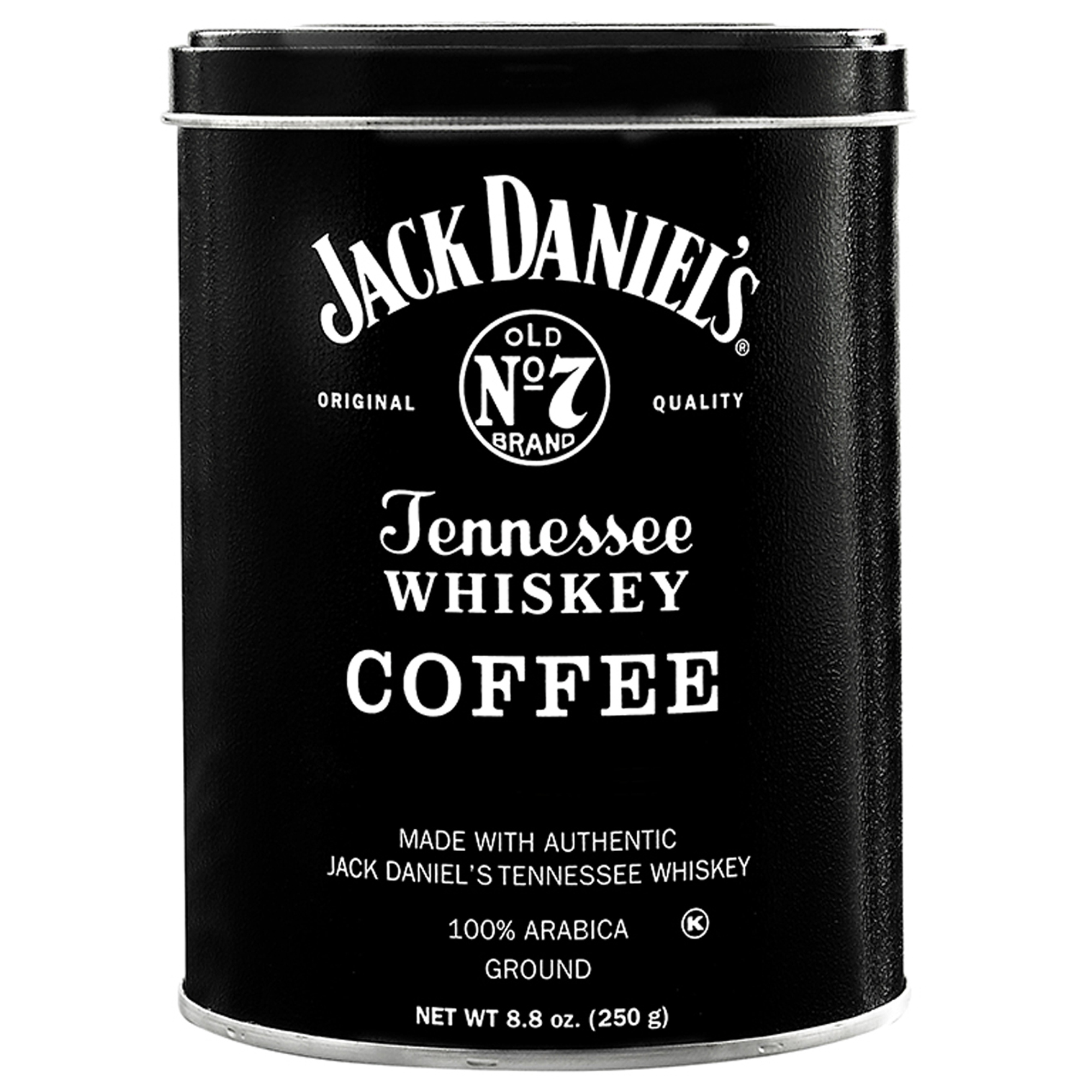 Jack Daniel's Tennessee Whiskey Coffee, 8.8 oz Can, Medium Roast, Ground Coffee - image 1 of 7