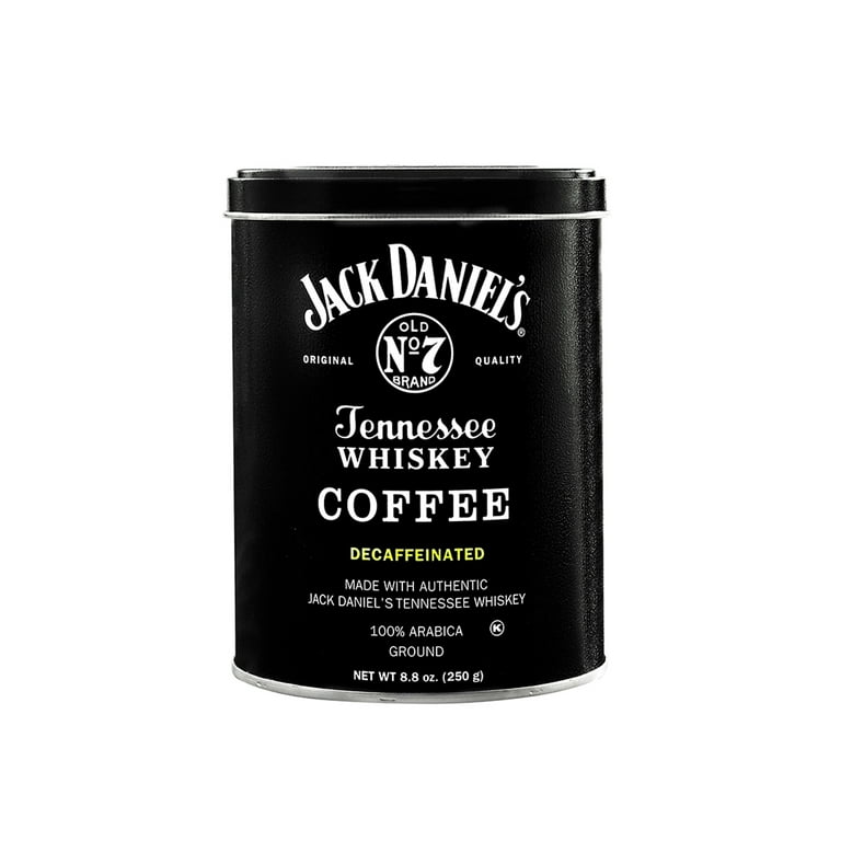 Jack Daniel's, Tennessee Whiskey Coffee, 8.8oz Can, Decaf Ground