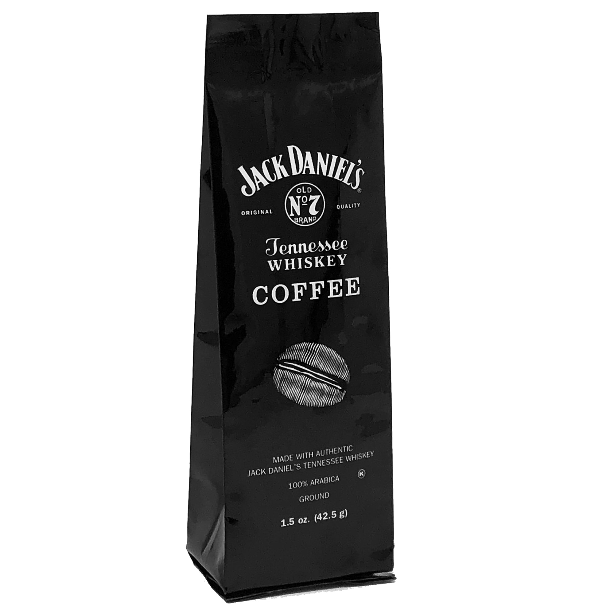 Jack Daniel's Tennessee Whiskey Coffee, Ground, 1.5oz Gift Bag