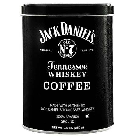 Jack Daniel's Tennessee Whiskey Coffee, Ground, Medium Roast, 8.8oz Can