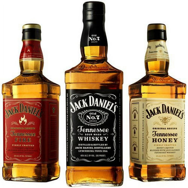 Jack Daniel's Whiskey Trio, 50 mL