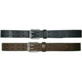 thumbnail image 1 of Jack Daniels 111JD-40 Full Grain Leather Belt with Double-Hole Punched, Black - Size 40, 1 of 1