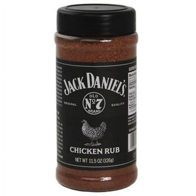 Jack Daniels 1762 11.5 oz BBQ Chicken Rub