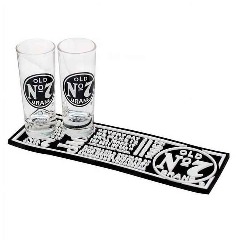 Set of 3 Playing Card Double Shot Glasses Shooters Jack - Ace - Jack 2  Ounces