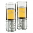 thumbnail image 1 of Jack Daniels Metal Barrel Shooter Set (2) Glass/Metal Shot Glass Whiskey Bar, 1 of 1