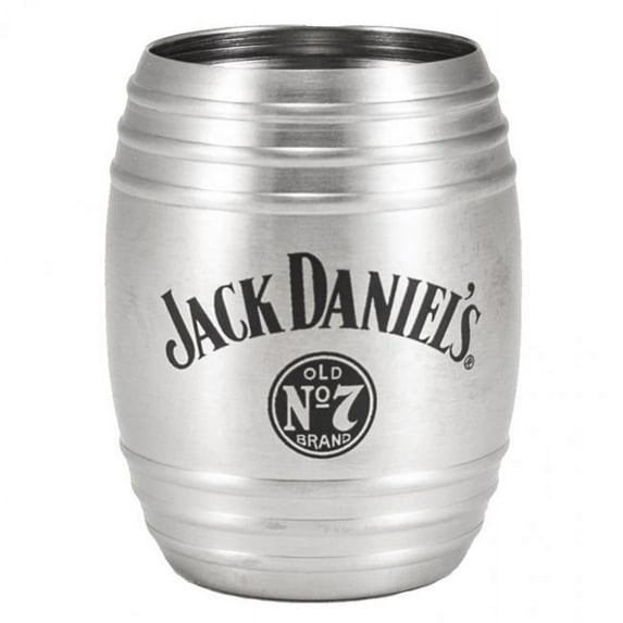 Jack Daniels 803080 Jack Daniels Metal Barrel Shot Glass - 3 oz