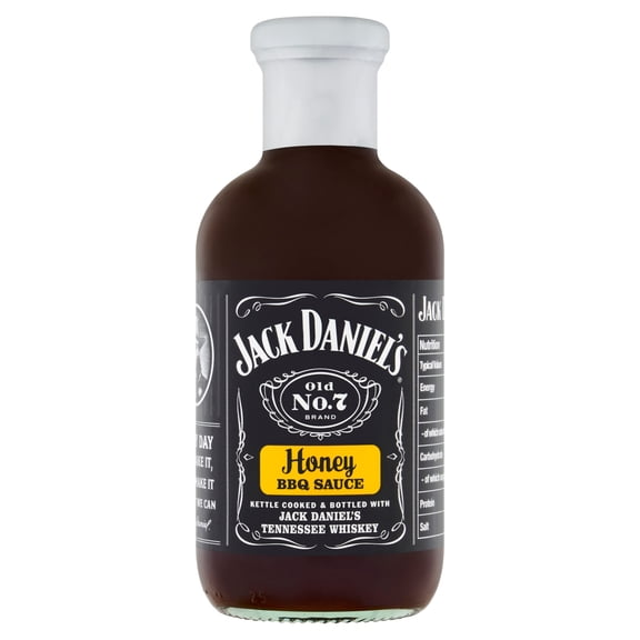 Jack Daniels Gluten Free Honey Bbq Sauce 553G, Imported from Britain