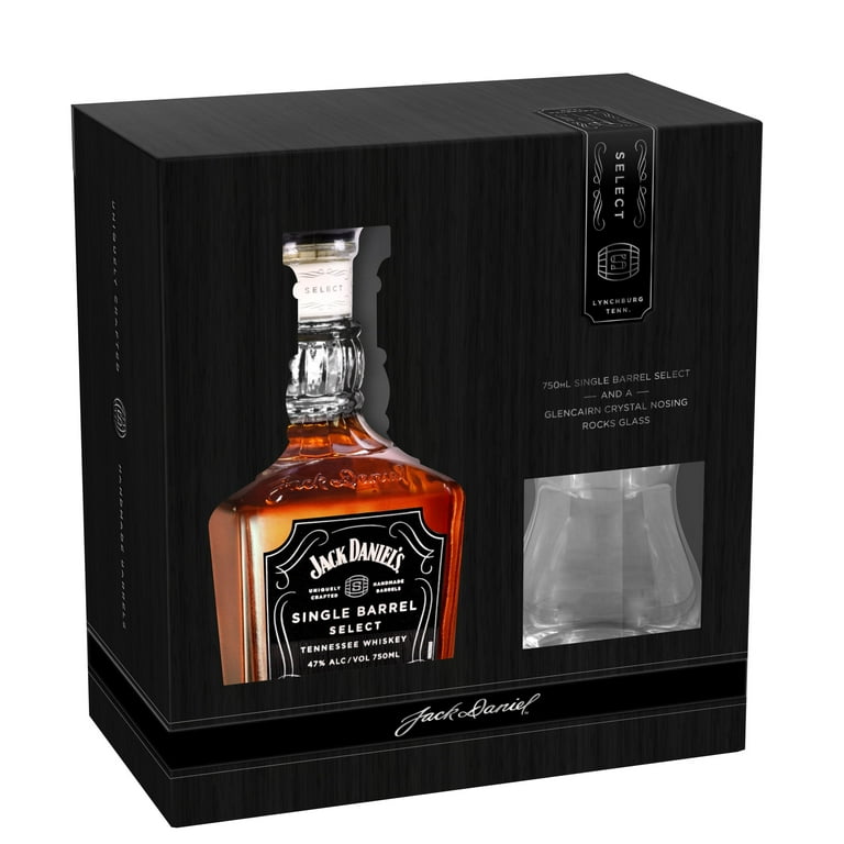 Jack Daniels Jack Dan Single Barrel 750ml Snifter Gift Set