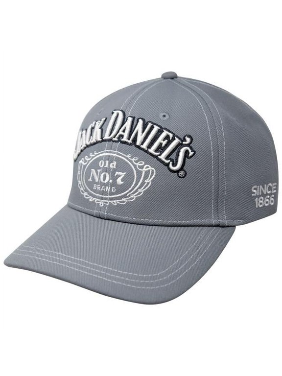 Jack Daniels Jack Daniels Contrast Stitching Grey Hat
