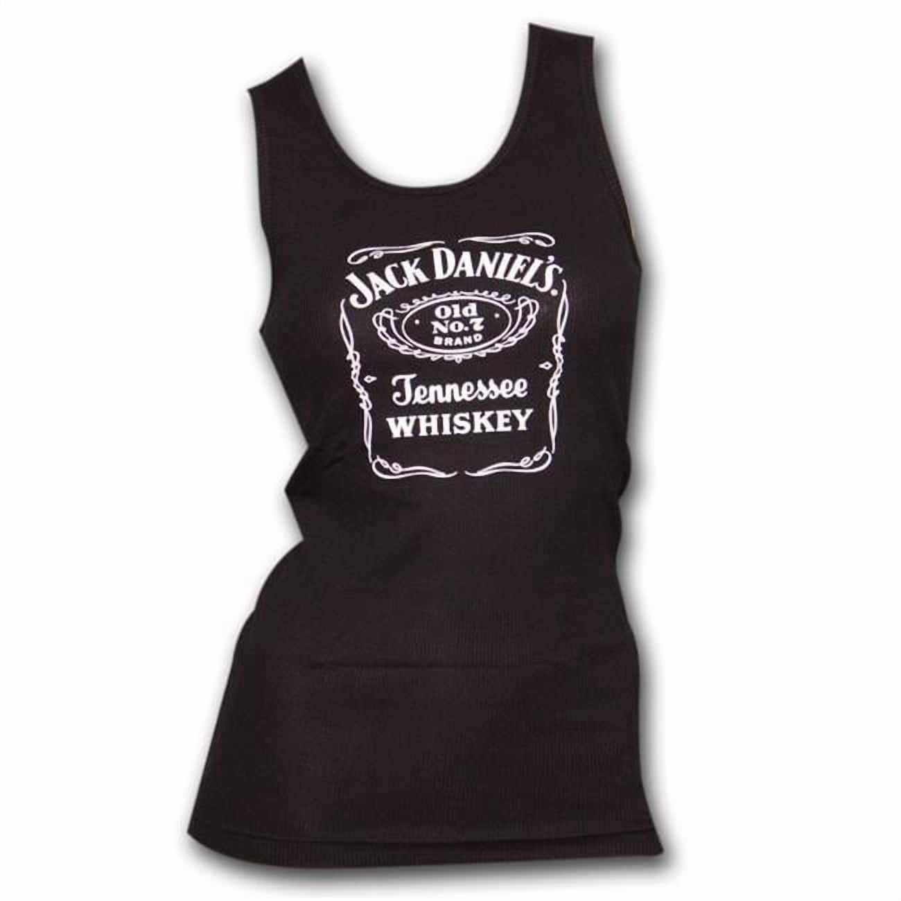 Jack Daniels Jack Daniels Old No.7 Label Womens Ribbed Tank Top - Large