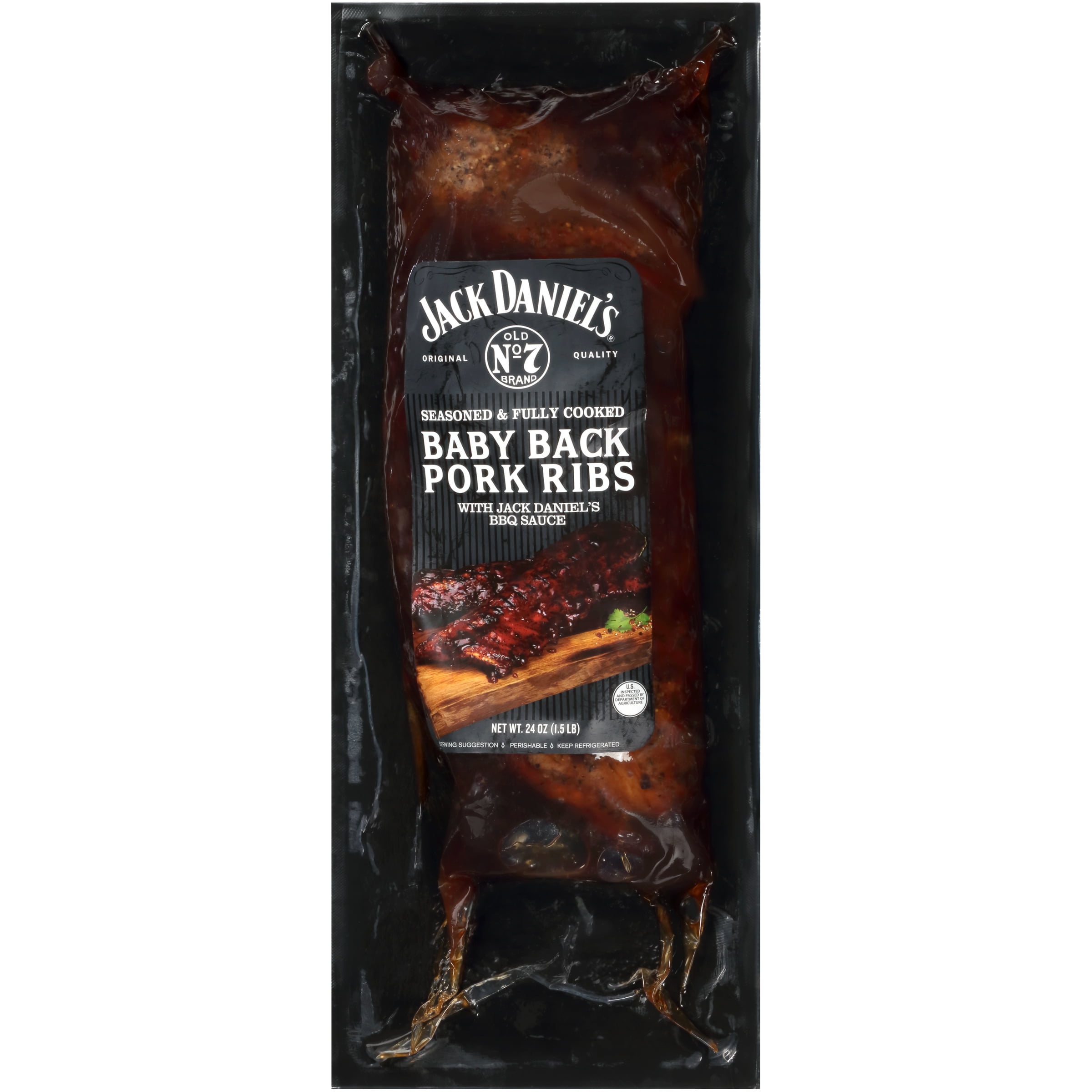 Jack Daniels Meats Jd Baby Back Pork Ribs 24oz