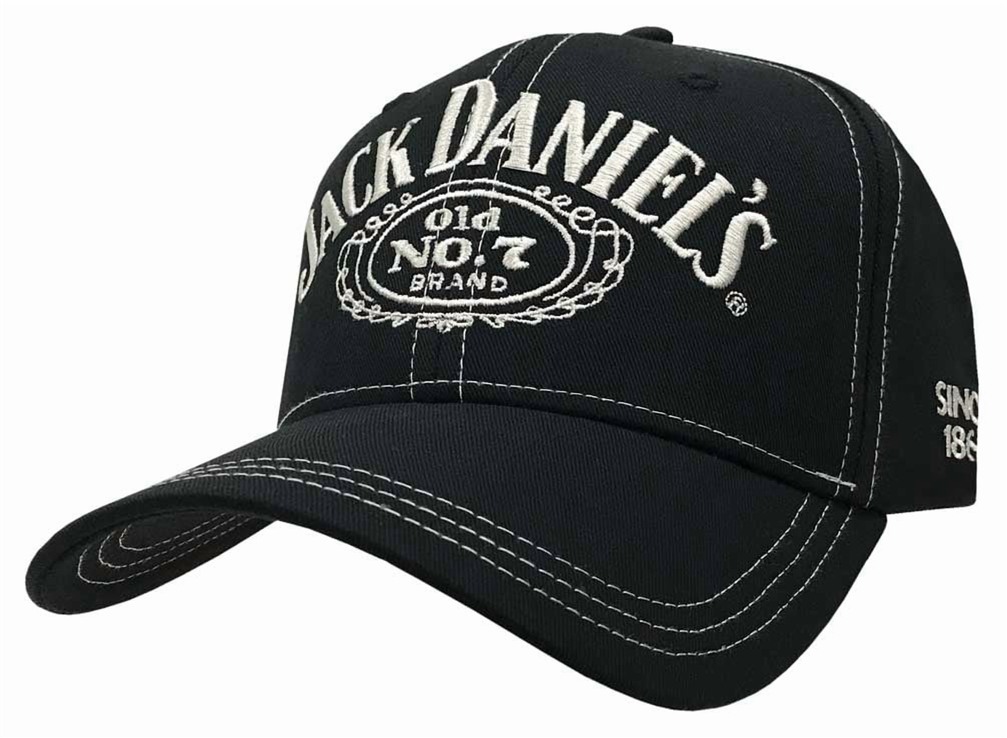 Jack Daniels ロゴ キャップ フリーサイズ Jack Daniels Officially Licensed Cotton Twill Baseball Hat with