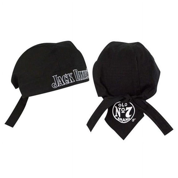 Jack Daniels Men's Do-Rag Skull Headwrap Bandana Headwear Biker Wear JD77-128