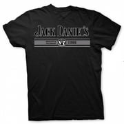 Jack Daniels Men's JD Logo Quality and Craftsmanship Since 1866 T-Shirt (XL)
