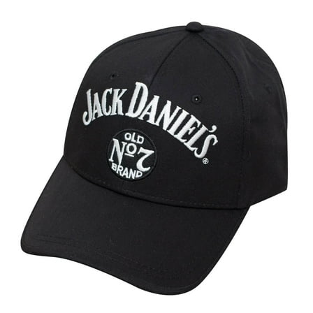 Jack Daniels Men's JD Understatement Baseball Ball Cap Hat Black/White JD77-F