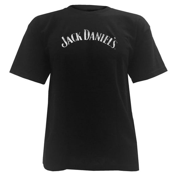 Jack Daniels Men's No. 7 Barrel Short Sleeve T-Shirt Color Graphic - Black (XL)