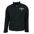 thumbnail image 1 of Jack Daniels Men's Soft Shell Jacket Coat Zip w/ Logo Whiskey Liquor Black (XL), 1 of 1