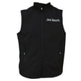 thumbnail image 1 of Jack Daniels Men's Soft Shell Vest Full Zip Pockets w/ Logo Whiskey Liquor (L), 1 of 2