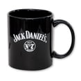 thumbnail image 1 of Jack Daniels Old No. 7 Brand 8 oz Black Stoneware Coffee Mug, 1 of 1