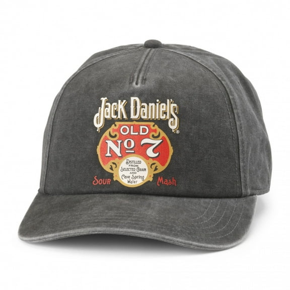 Jack Daniels Old No. 7 Sour Mash Grey Denim Walker Adjustable Hat