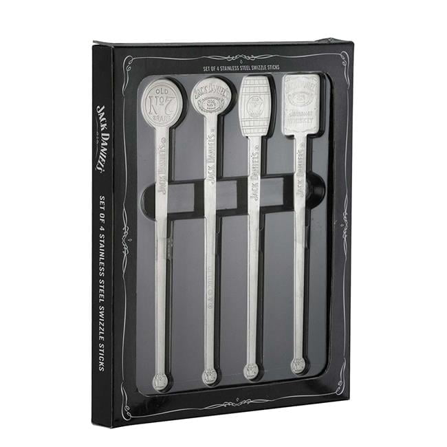 Jack Daniels 39994 Jack Daniels Swizzle Stick Four Pack