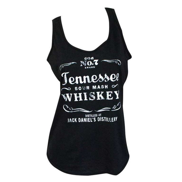 undtagelse dramatiker Sømand Jack Daniels Women's Black Tennessee Whiskey Tank Top-Small - Walmart.com