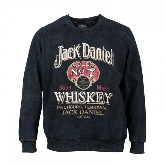 Jack Daniels Women's Sour Mash Crewneck Sweatshirt - 02-221-94   US