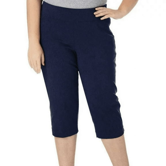 Jack David/Kim Rogers Elastic Waist Pull On Womens PLUS SIZE CAPRI