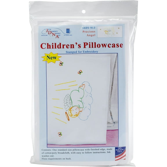 Jack Dempsey Children's Pillowcase Precious Angel