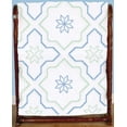 thumbnail image 1 of Jack Dempsey Stamped White Quilt Blocks 18"X18" 6/Pkg-XX Interlocking Star, 1 of 4