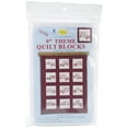 thumbnail image 1 of Jack Dempsey Themed Stamped White Quilt Blocks 9"X9" 12/Pkg-Vintage Vehicles, 1 of 2