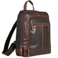 thumbnail image 1 of Jack Georges Voyager Hand-Stained Buffalo Leather Professional Backpack #7516 (Brown), 1 of 8